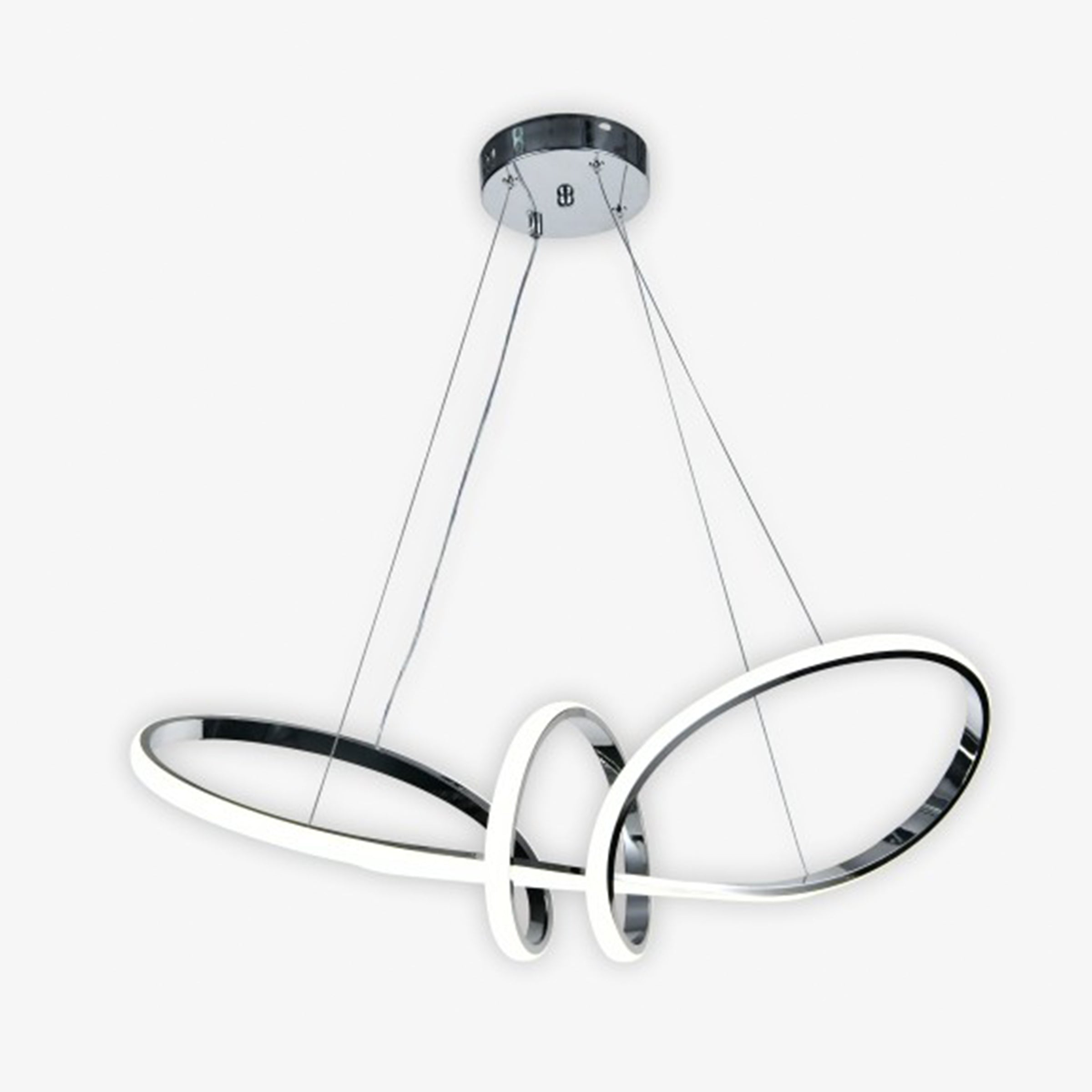 Modern White Chandelier