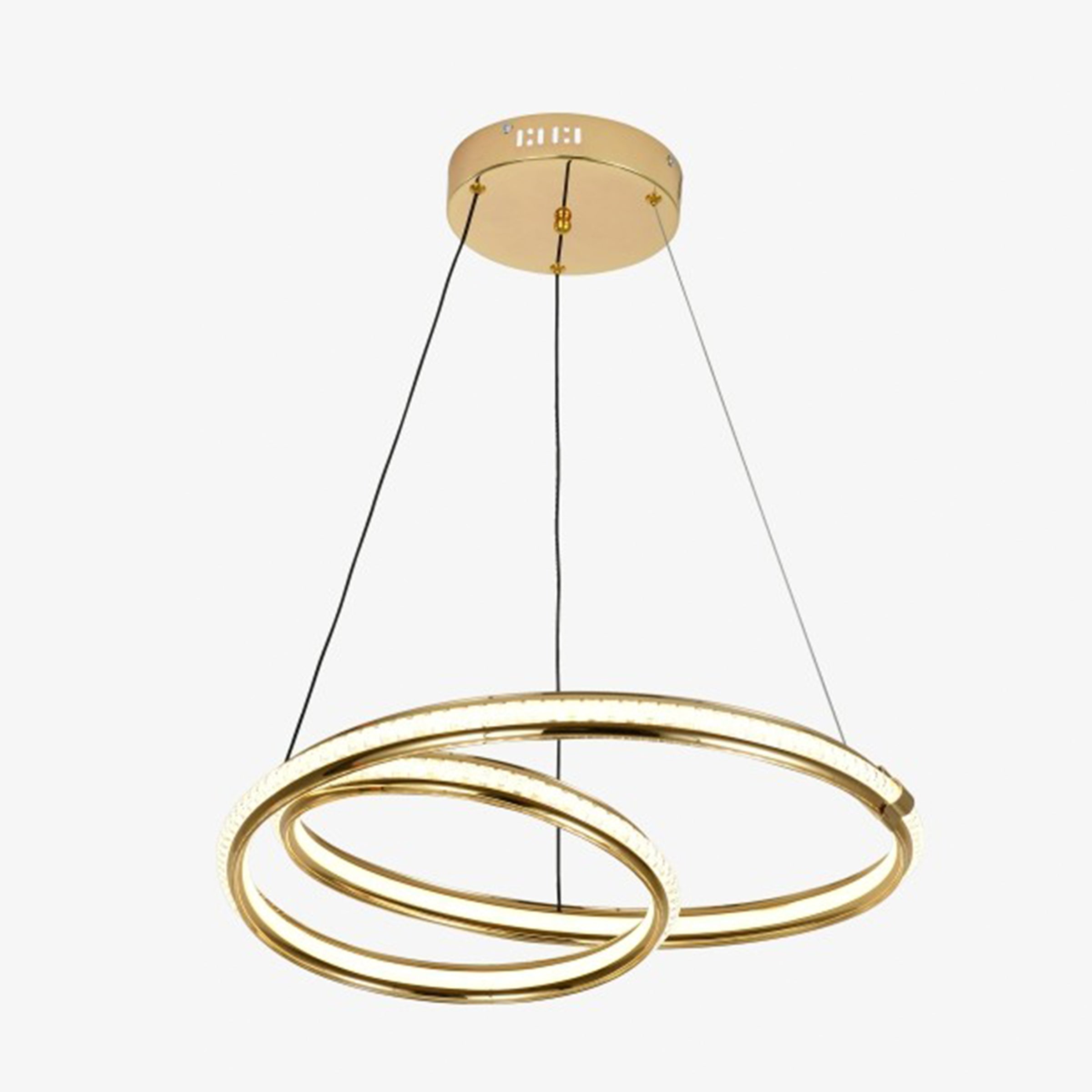 Gold Crystal Chandelier