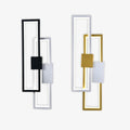 Aura double square wall lamp