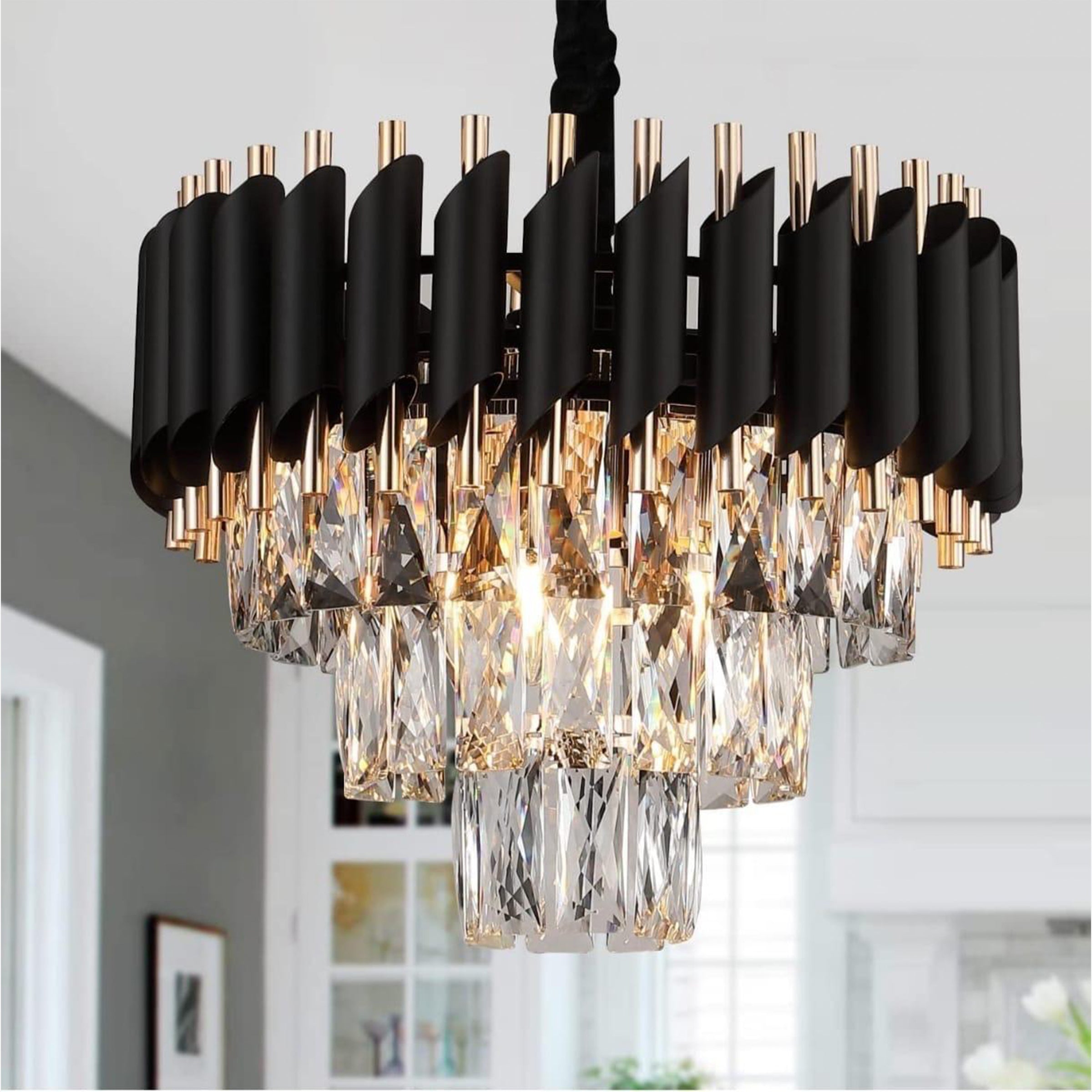 Crystal clear Chandelier