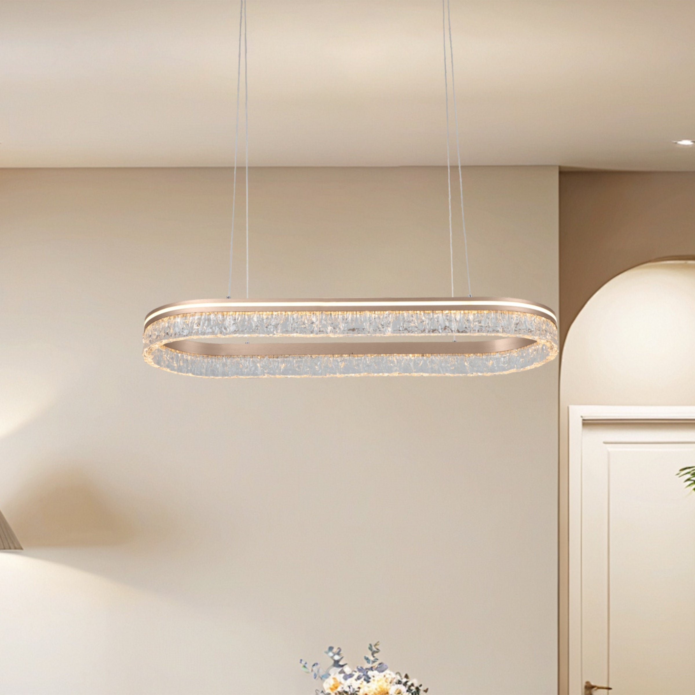 Grand Hall oval Chandelier