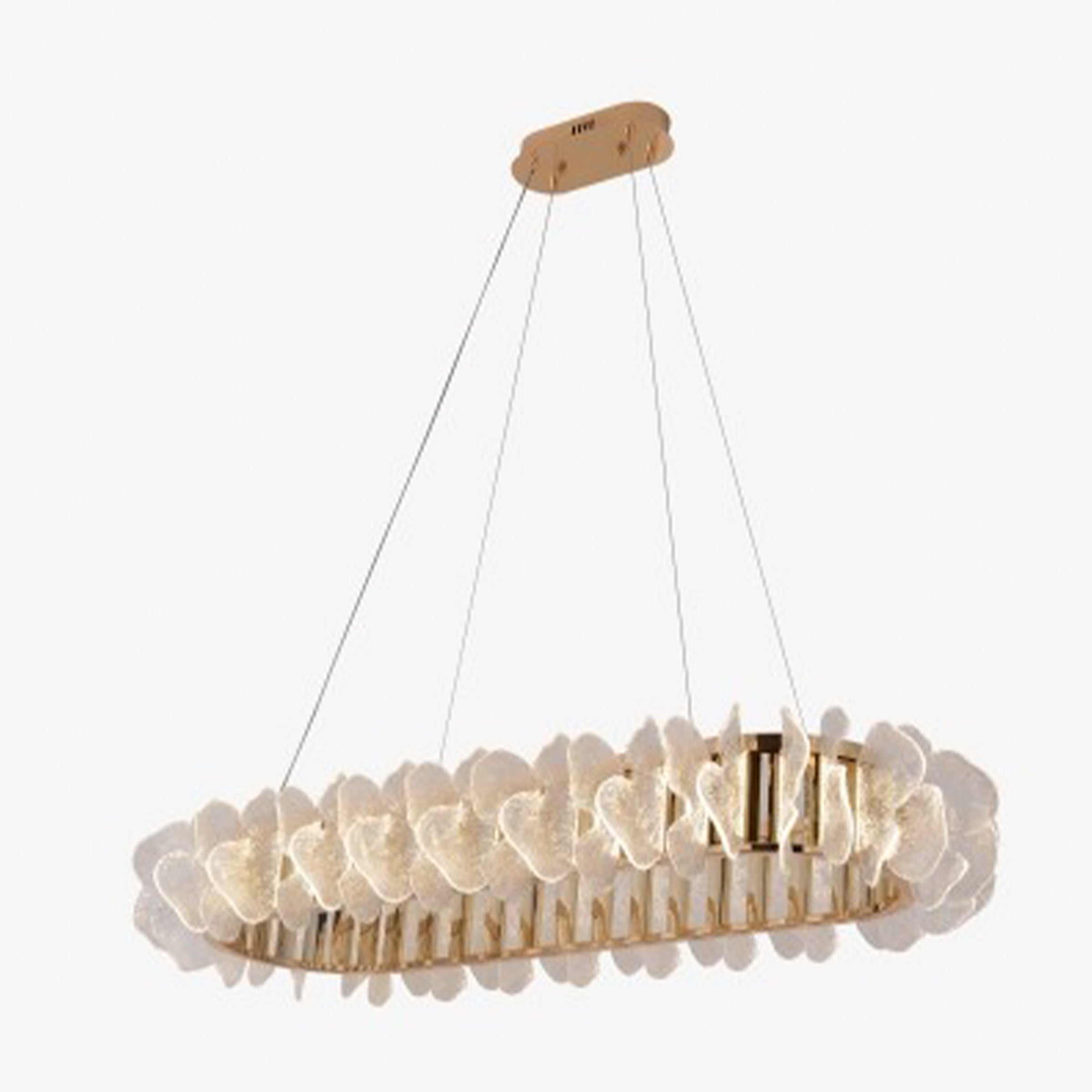 Gold Frame Chandelier