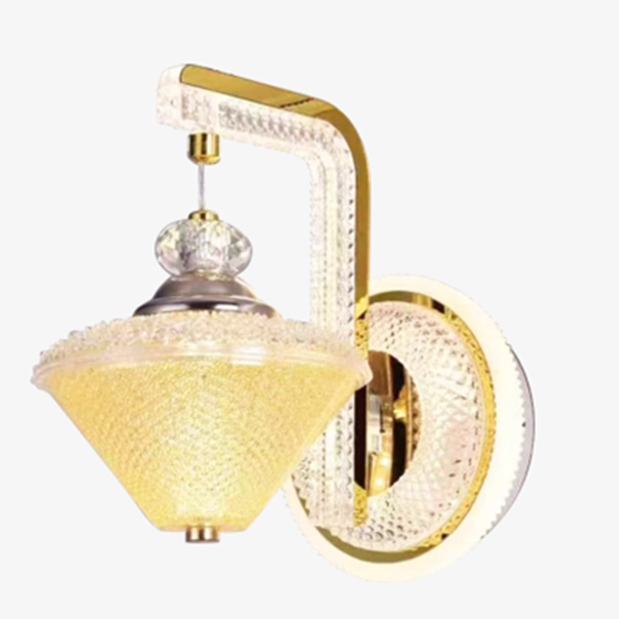 Ivory shine hang wall lamp